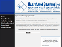 Tablet Screenshot of heartlandseating.com